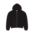 350 GSM 'Black' Zip-Up Hoodie