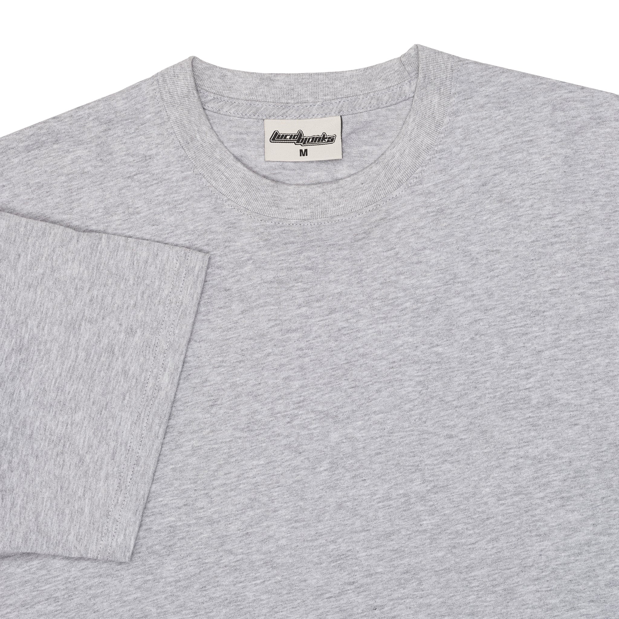 300 GSM 'Heather Grey' Standard Tee