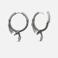 OUROBOROS DRAGON EARRINGS